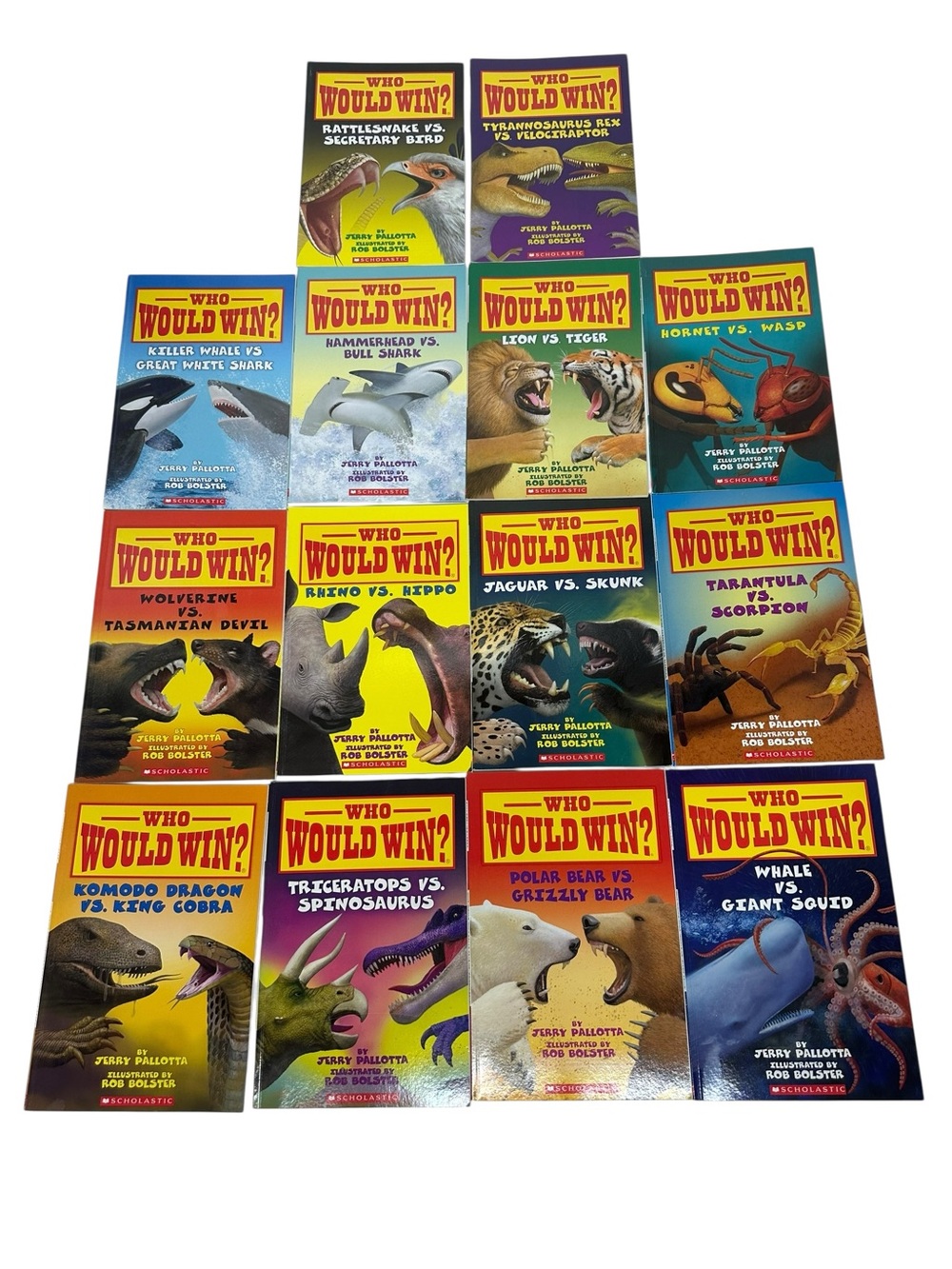 Set of 14 Who Would Win Children’s Books